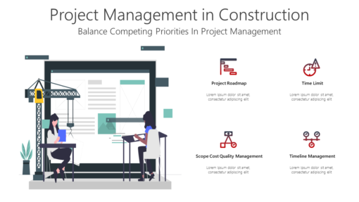 PMA Project Management in Construction-pptinfographics