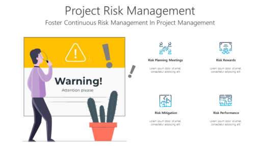 PMA Project Risk Management-pptinfographics