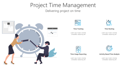 PMA Project Time Management-pptinfographics