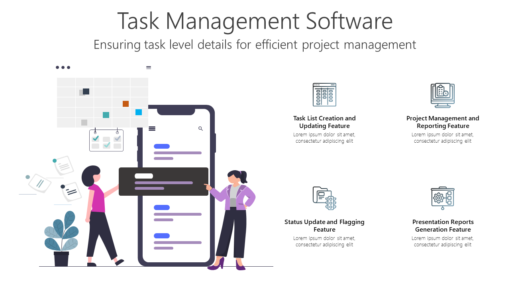 PMA Task Management Software-pptinfographics