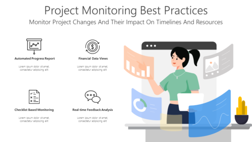 PMO Project Monitoring Best Practices-pptinfographics