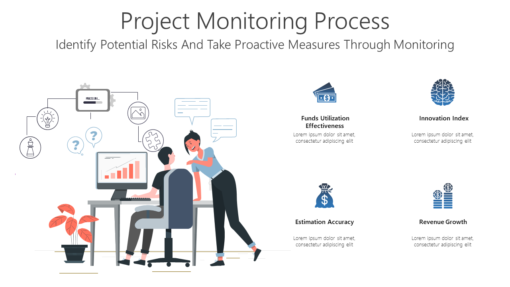 PMO Project Monitoring Process-pptinfographics