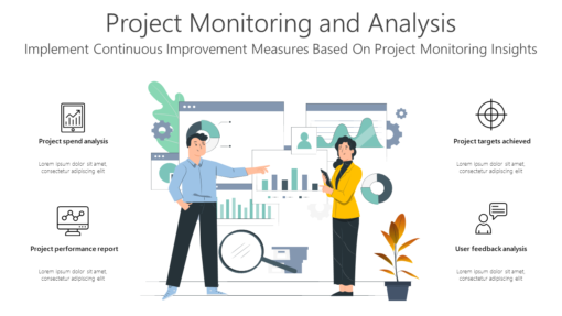 PMO Project Monitoring and Analysis-pptinfographics