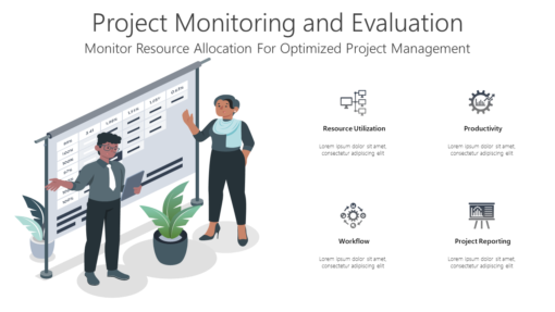 PMO Project Monitoring and Evaluation-pptinfographics