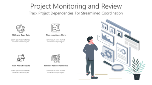 PMO Project Monitoring and Review-pptinfographics
