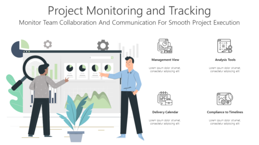 PMO Project Monitoring and Tracking-pptinfographics