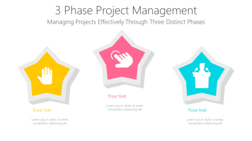 PP 3 Phase Project Management-pptinfographics