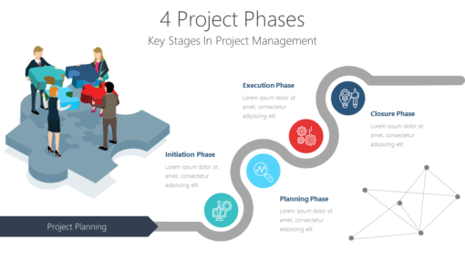 PP 4 Project Phases-pptinfographics