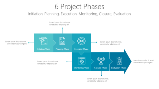 PP 6 Project Phases-pptinfographics