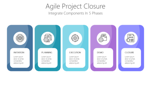 PP Agile Project Closure-pptinfographics