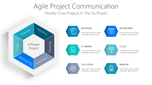 PP Agile Project Communication-pptinfographics