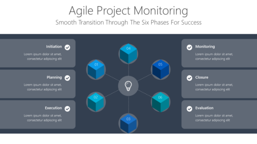 PP Agile Project Monitoring-pptinfographics