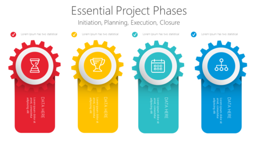 PP Essential Project Phases-pptinfographics