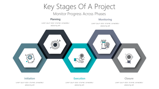 PP Key Stages Of A Project-pptinfographics