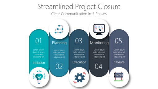 PP Streamlined Project Closure-pptinfographics