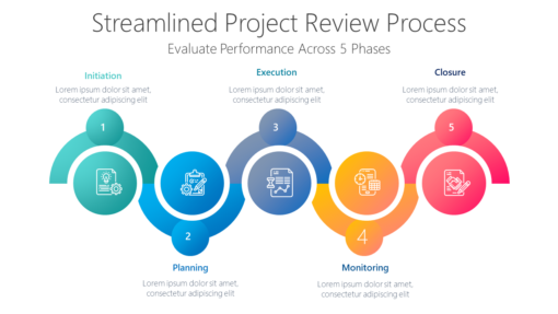 PP Streamlined Project Review Process-pptinfographics