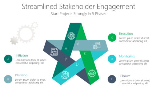 PP Streamlined Stakeholder Engagement-pptinfographics