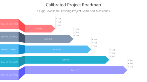 PRO Calibrated Project Roadmap-pptinfographics