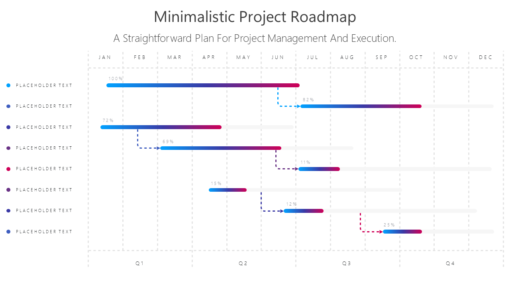PRO Minimalistic Project Roadmap-pptinfographics