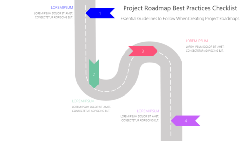 PRO Project Roadmap Best Practices Checklist-pptinfographics