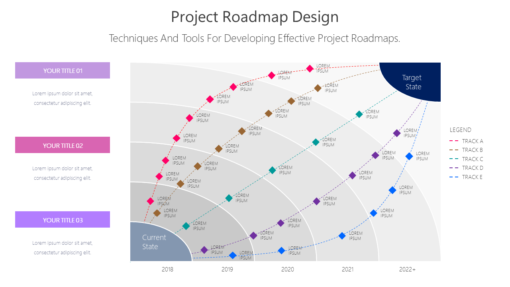 PRO Project Roadmap Design-pptinfographics
