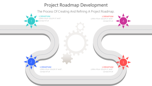 PRO Project Roadmap Development-pptinfographics