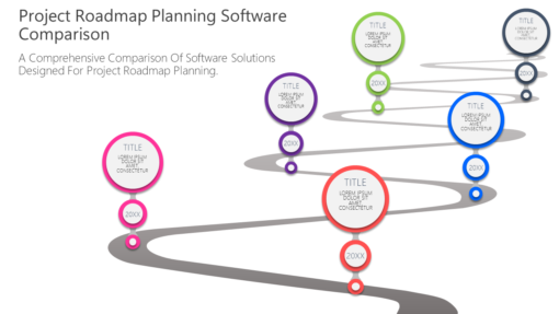 PRO Project Roadmap Planning Software Comparison-pptinfographics