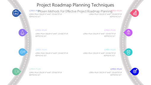 PRO Project Roadmap Planning Techniques-pptinfographics