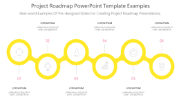 Project Roadmap PowerPoint Template Examples