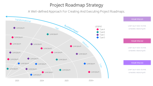 PRO Project Roadmap Strategy-pptinfographics