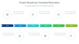 Project Roadmap Template Illustration