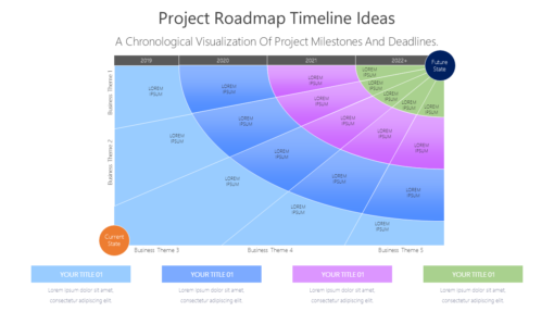 PRO Project Roadmap Timeline Ideas-pptinfographics