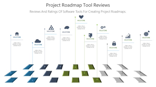 PRO Project Roadmap Tool Reviews-pptinfographics