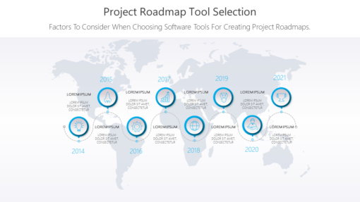 PRO Project Roadmap Tool Selection-pptinfographics