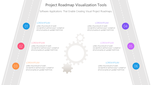 PRO Project Roadmap Visualization Tools-pptinfographics