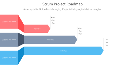 PRO Scrum Project Roadmap-pptinfographics