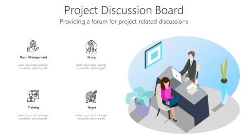 PR Project Discussion Board-pptinfographics