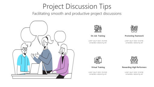 PR Project Discussion Tips-pptinfographics