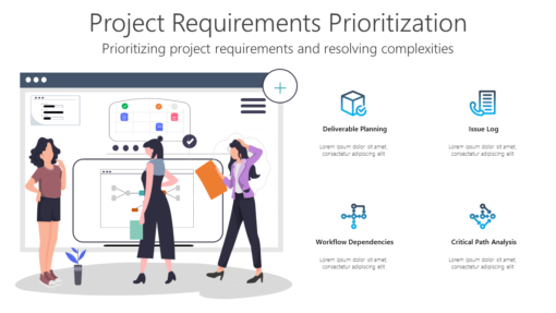 PR Project Requirements Prioritization-pptinfographics