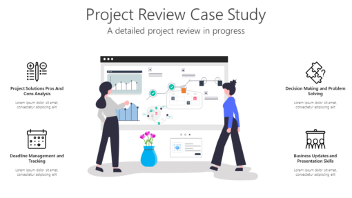 PR Project Review Case Study-pptinfographics