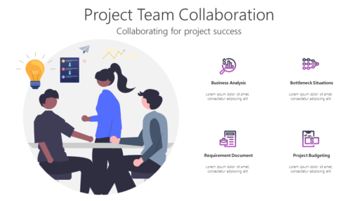PR Project Team Collaboration-pptinfographics