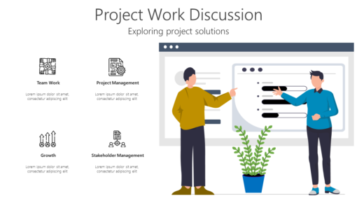 PR Project Work Discussion-pptinfographics