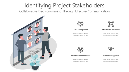 PST Identifying Project Stakeholders-pptinfographics