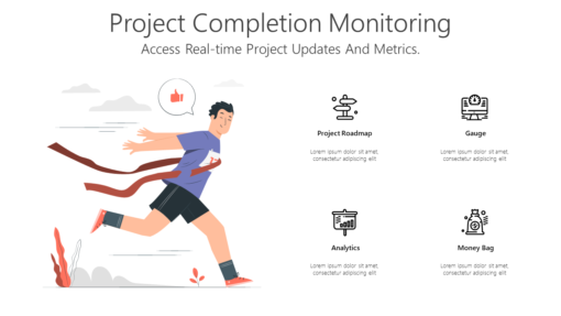PS Project Completion Monitoring-pptinfographics