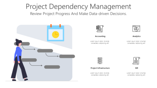 PS Project Dependency Management-pptinfographics