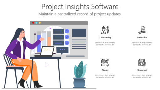 PS Project Insights Software-pptinfographics