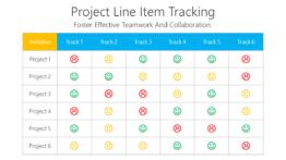 Project Line Item Tracking