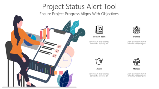 PS Project Status Alert Tool-pptinfographics