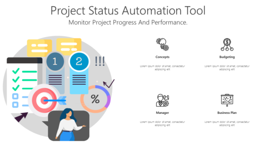 PS Project Status Automation Tool-pptinfographics