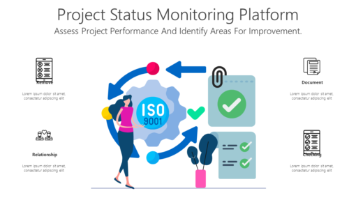 PS Project Status Monitoring Platform-pptinfographics